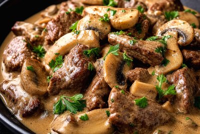 Beef Stroganoff