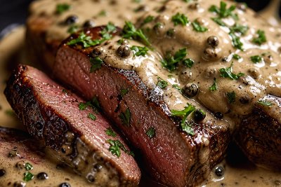 Fillet Steak N Papper Sauce