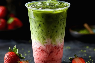 Strawberry Matcha