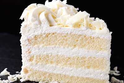 White Forest Cake